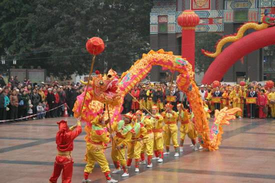 2012年武隆“龍騰獅躍”元宵會